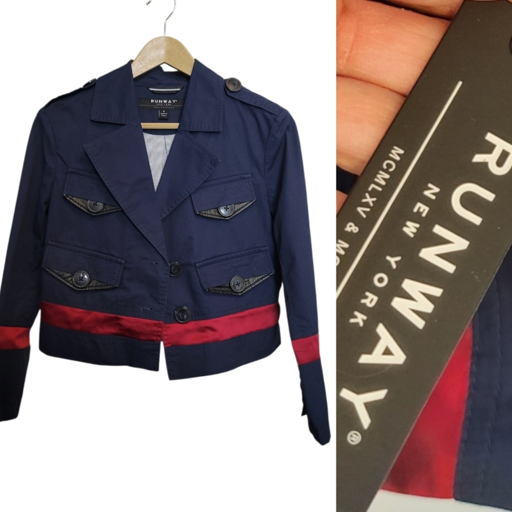 🆕️ Runway New York Nautical Preppy Jacket